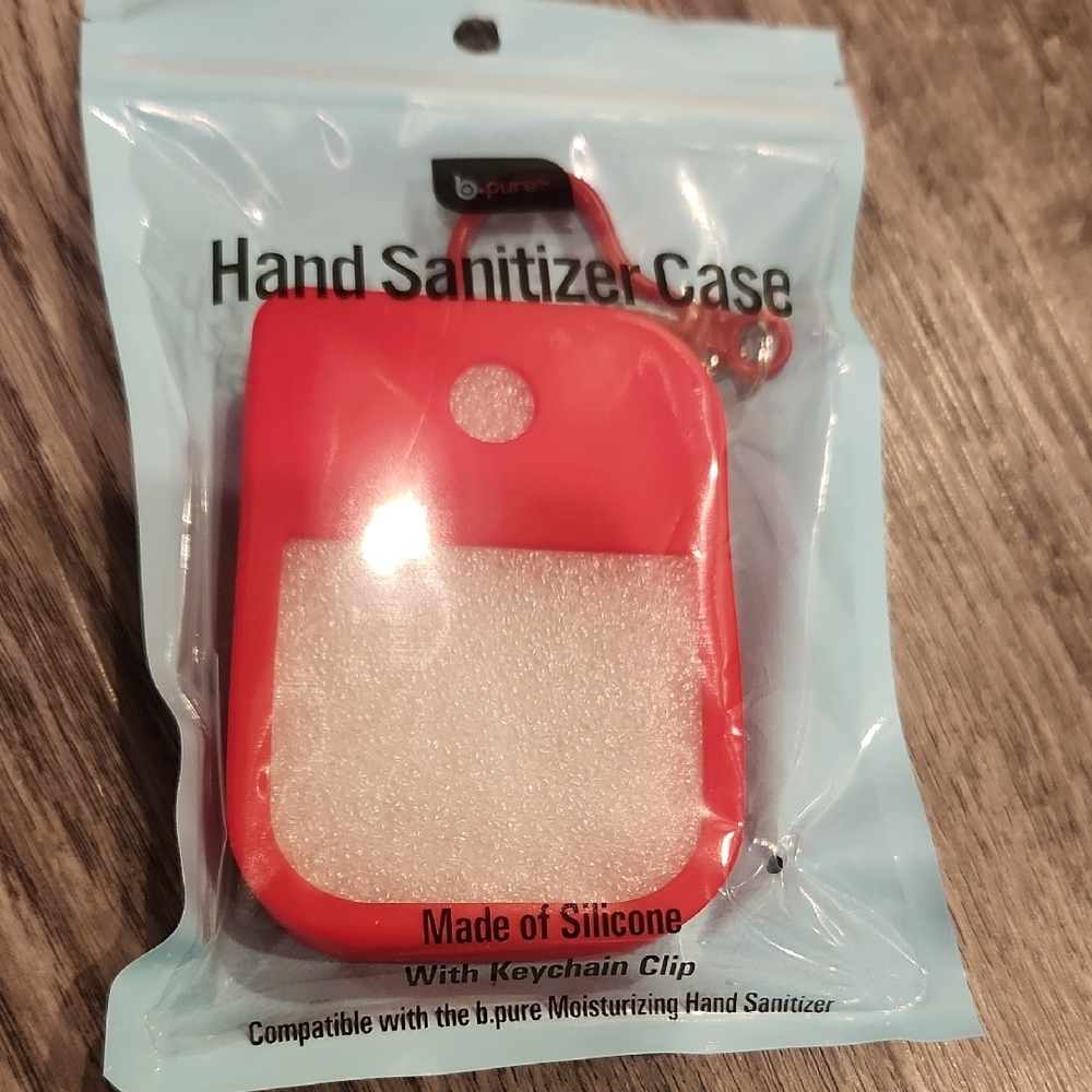 Red Silicone Hand Sanitizer Case 1/$6, 2$10 Or 3/$12 Mix & Match!